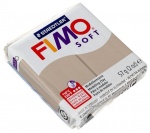 Пластика Fimo "Soft", запекаемая, 57гр, тауп, 8020-87