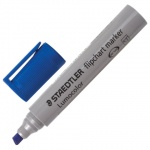 Маркер для флипчарта Staedtler "Lumocolor", синий, скошенный, 2-5мм, 356 B-3