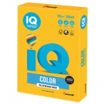 Бумага Iq "Color intensive", А4, 120г/м2, 1лист, солнечно-жёлтый, Sy40