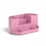 Подставка-органайзер ErichKrause "Victoria Pastel Pink", пластик, розовый, 51481