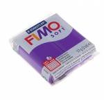 Пластика Fimo "Soft", запекаемая, 57гр, сливовый, 8020-63