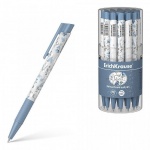 Ручка шариковая автоматическая ErichKrause "Frozen Beauty Matic&Grip", синяя, 0,7мм, грип, 54527