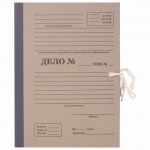 Папка архивная с мех. скоросшивания, Форма №21, 120мм, завязки, 112171