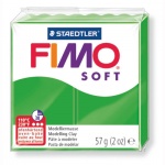 Пластика Fimo "Soft", запекаемая, 57гр, тропический зеленый, 8020-53