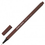 Ручка капиллярная Brauberg "Aero", коричневая, 0,4мм, 142257