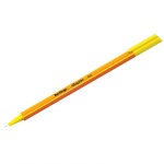 Ручка капиллярная Berlingo "Rapido", желтая, 0,4мм, Ck_40109