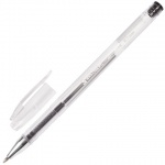 Ручка гелевая Brauberg "Jet", черная, 0,5мм, 141018