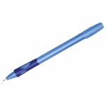 Ручка шариковая Stabilo "LeftRight", для левшей, синяя, 0,8мм, грип, синий, 6318/1-10-41
