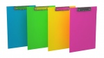 Доска-планшет с зажимом ErichKrause "Neon", А4, картон, Пвх, жёлтый, 45410