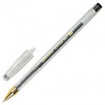 Ручка гелевая Brauberg "ExtraGLD", черная, 0,35мм, 143901