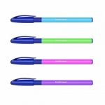 Ручка шариковая ErichKrause "U-109 NeonStick&Grip", синяя, 1,0мм, грип, 47612